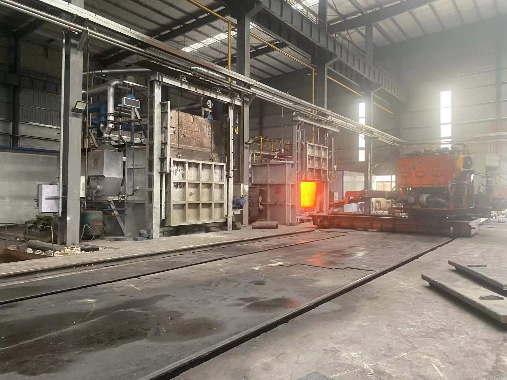 Open die forging